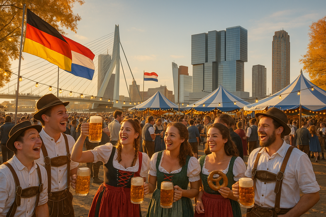 Feest mee op het allereerste Oktoberfest Rotterdam!